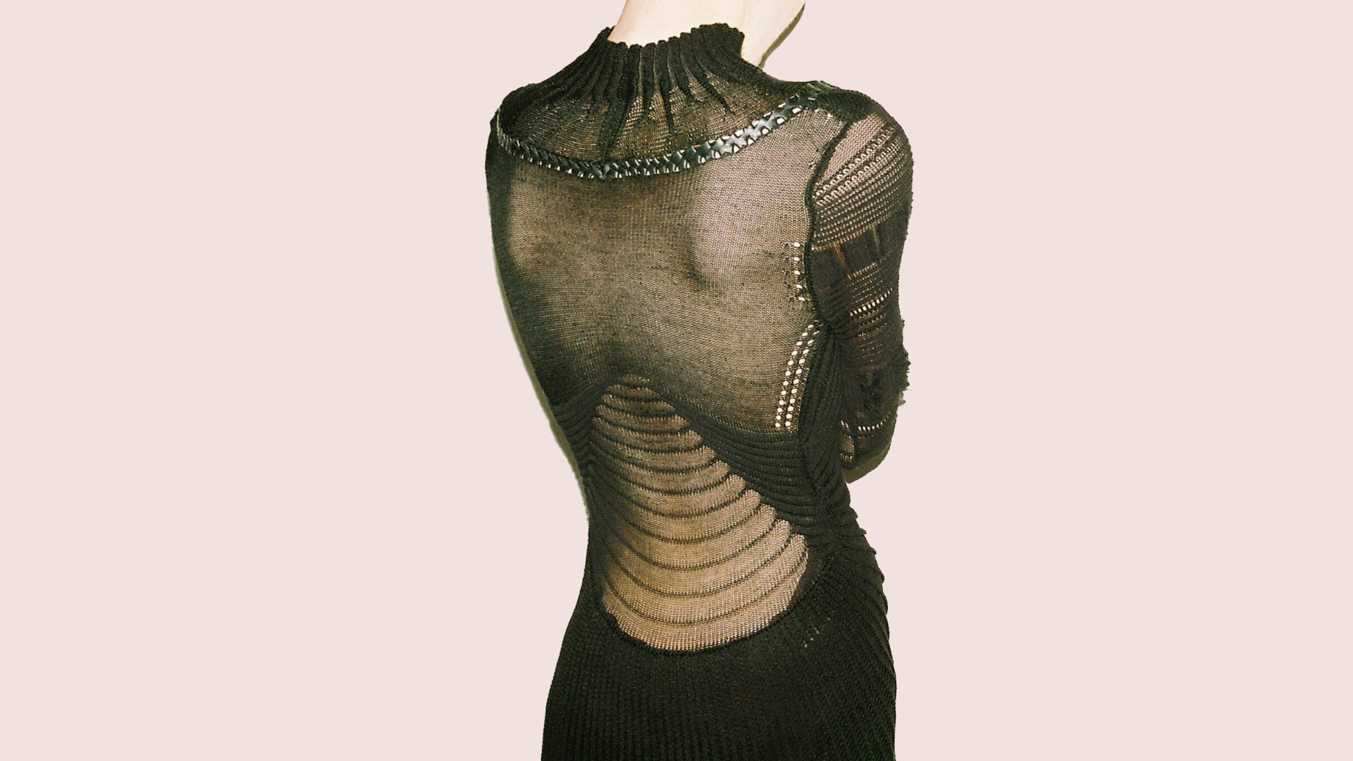 Alice Lee — textured sheer garment